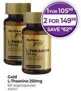 Dis-Chem Gold L-Theanine 250mg 60 Vegecapsules-For 1