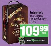 Sedgwick's The Original Old Brown Box-2L Each