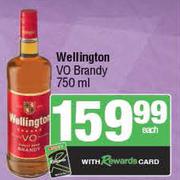 Wellington VO Brandy-750ml Each