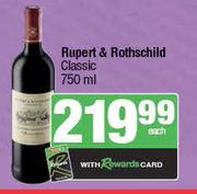Rupert & Rothschild Classic-750ml Each