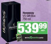 Hennessy VS Gift Box-750ml Each
