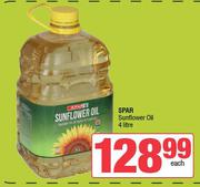 Spar Sunflower Oil-4Ltr