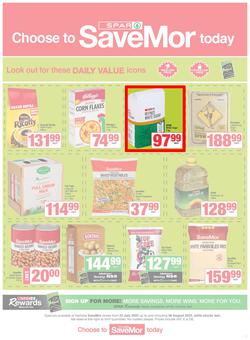 SPAR SaveMor Namibia (22 July - 06 August 2025), page 1
