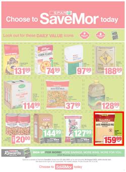 SPAR SaveMor Namibia (22 July - 06 August 2025), page 1