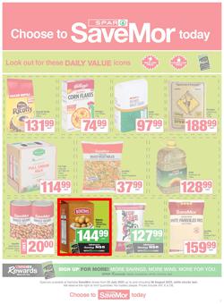 SPAR SaveMor Namibia (22 July - 06 August 2025), page 1