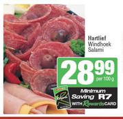 Hartlief Windhoek Salami-Per 100g