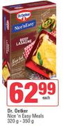 Dr.Oetker Nice n Easy Meals-320g-350g Each
