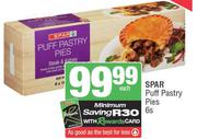 Spar Puff Pastry Pies-6s Each