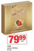 Lindt Lindor Gift Box-87.5g Each