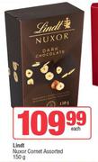 Lindt Nuxor Cornet Assorted-150g Each