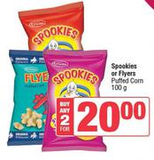 Spookies Or Flyers Puffed Corn-For 2 x 100g