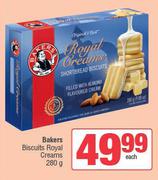 Bakers Biscuits Royal Creams-280g Each