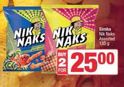 0Simba Nik Naks Assorted-For 2 x 135g