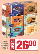 Henro Cookies Assorted-For 2 x 160g