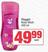 Playgirl Body Wash-400ml Each