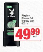 Playboy Shower Gel Or Body Wash-400ml Each