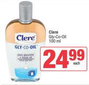 Clere Gly-Co-Oil-100ml Each