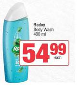 Radox Body Wash-400ml Each