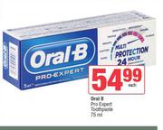 Oral-B Pro Expert Toothpaste-75ml Each
