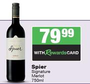 Spier Signature Merlot-750ml
