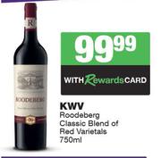 KWV Roodeberg Classic Blend Of Red Variants-750ml