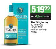 The Singleton 12 Year Old Single Malt Scotch Whisky-750ml 