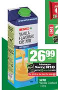 Spar Vanilla Custard-1Ltr