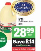 Spar Full Cream Mass-2kg