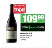 Olive Brook Franschhoek Pinot Noir-750ml