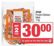 Spar Frozen Chicken Mala-For 2 x 1kg