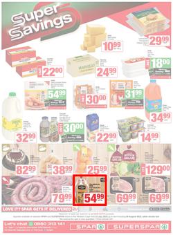 SPAR & SUPERSPAR Western Cape : Super Savings (22 July - 06 August 2025), page 2