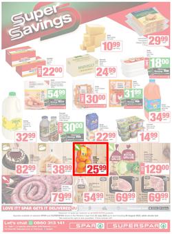 SPAR & SUPERSPAR Western Cape : Super Savings (22 July - 06 August 2025), page 2
