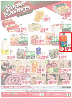 SPAR & SUPERSPAR Western Cape : Super Savings (22 July - 06 August 2025), page 2
