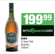 KWV 5 Year Old Brandy-750ml