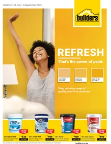 Builders : Refresh That's The Power Of Paint (22 July - 08 September 2025)