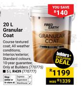 Fired Earth 5L Granular Coat