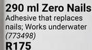 Gloo It Zero Nails-290ml
