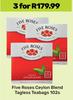 Five Roses Ceylon Blend Tagless Teabags-For 3 x 102s