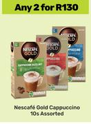 Nescafe Gold Cappuccino Assorted-For 2 x 10s