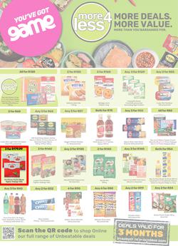 Game : More 4 Less (01 August - 31 October 2025), page 1