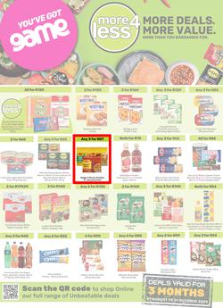 Game : More 4 Less (01 August - 31 October 2025), page 1