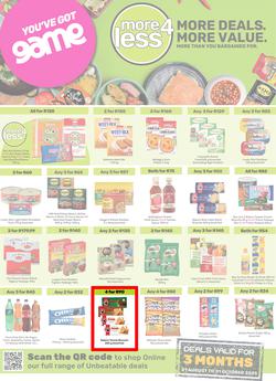 Game : More 4 Less (01 August - 31 October 2025), page 1