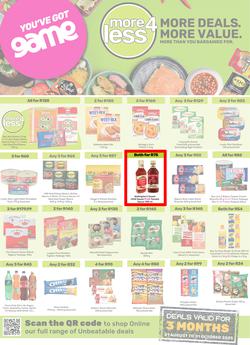 Game : More 4 Less (01 August - 31 October 2025), page 1