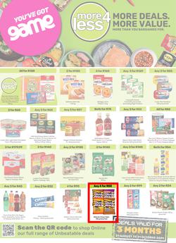 Game : More 4 Less (01 August - 31 October 2025), page 1