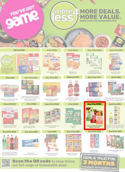 Game : More 4 Less (01 August - 31 October 2025), page 1