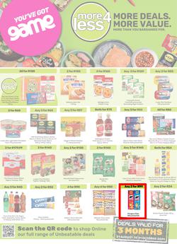 Game : More 4 Less (01 August - 31 October 2025), page 1
