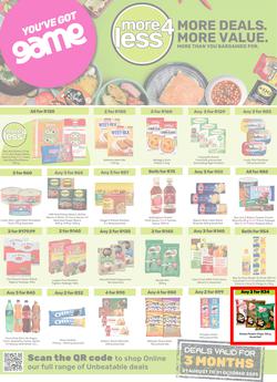 Game : More 4 Less (01 August - 31 October 2025), page 1