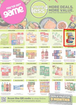 Game : More 4 Less (01 August - 31 October 2025), page 1