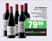 Du Toitskloof Shiraz,Pinotage,Merlot,Cabernet Sauvignon Or Sandsteen Cabernet/Shiraz-750ml Each