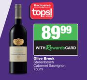 Olive Brook Stellenbosch Cabernet Sauvignon-750ml